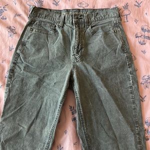 American Eagle Corduroy Mom Jean